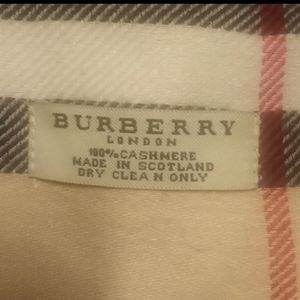 Vintage Burberry scarf